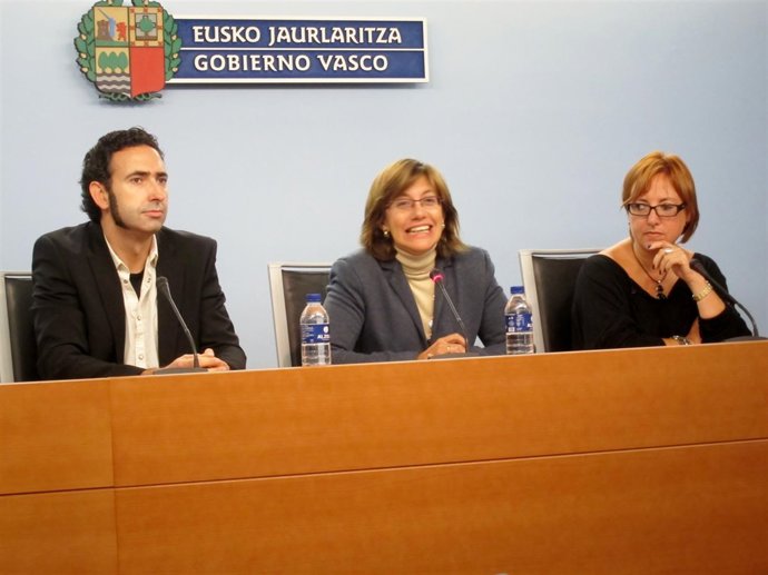 Jon Bilbao, Blanca Urgell, Miren Agur Meabe