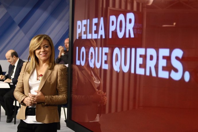 Elena Valenciano Presenta El Lema De Campaña