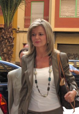 Gabriela Bravo, A Su Llegada A Las Jornadas De CCOO En Alicante