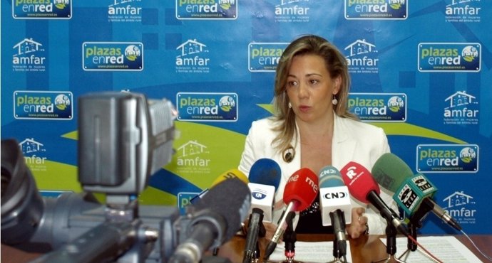 Lola Merino En Rueda De Prensa