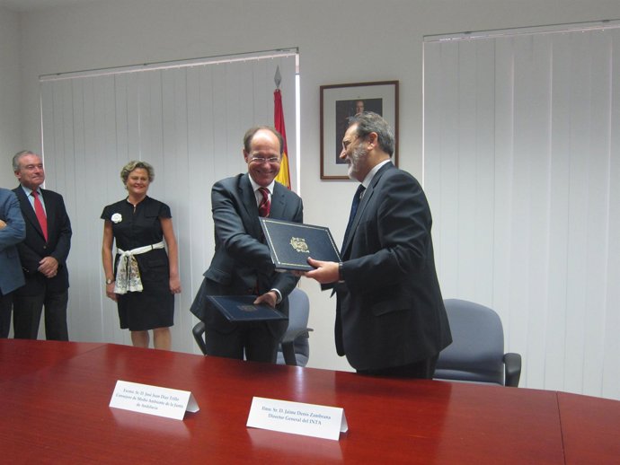 El Consejero De Medio Ambiente, José Juan Díaz Trillo.