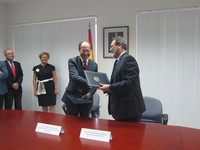 El Consejero De Medio Ambiente, José Juan Díaz Trillo.