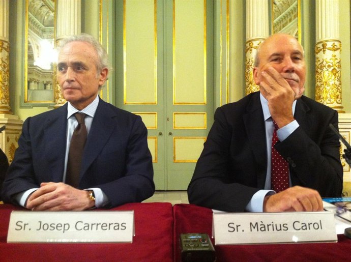 Josep Carreras Junto A Marius Carol