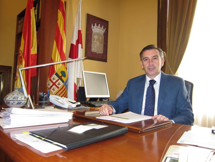 El Presidente De La DPZ Y Del PP-Zaragoza, Luis María Beamonte