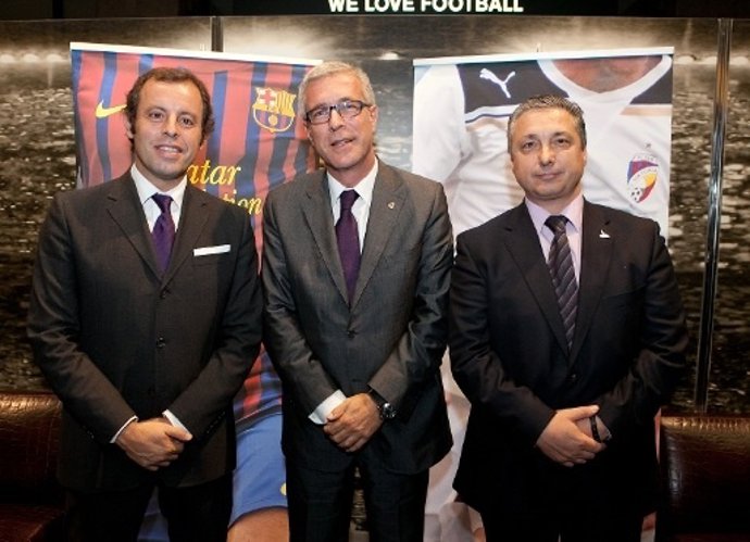 Rosell Con Ballesteros Y Rigau