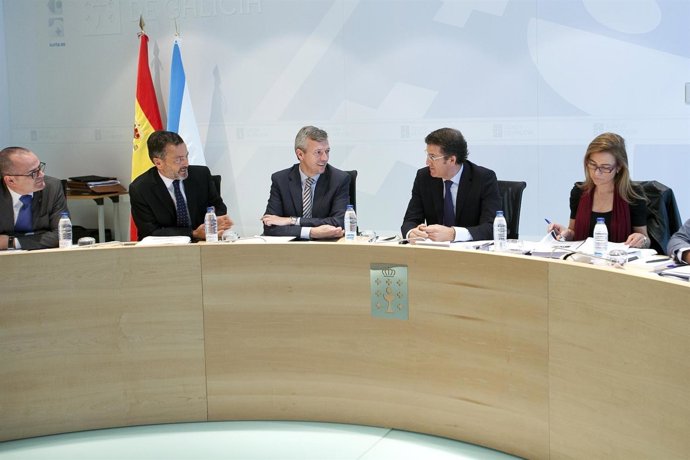 O xefe do Executivo galego, Alberto Núñez Feijóo, presidirá a reunión semanal do