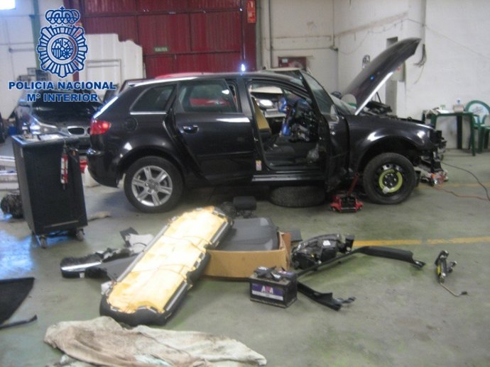 Vehículos Incautados Por La Policía En La Operación Ginés.