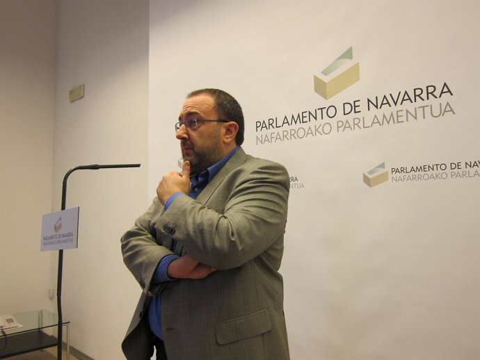El Portavoz De I-E En El Parlamento De Navarra, José Miguel Nuin.