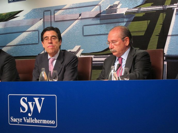 Manuel Manrique, Nuevo Presidente De Sacyr, Junto A Luis Del Rivero