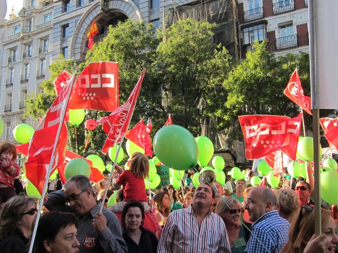 Concentración Ante La Consejería De Educación