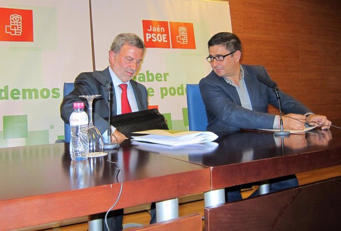 El Presidente De Adif Junto Al Presidente De La Diputación De Jaén