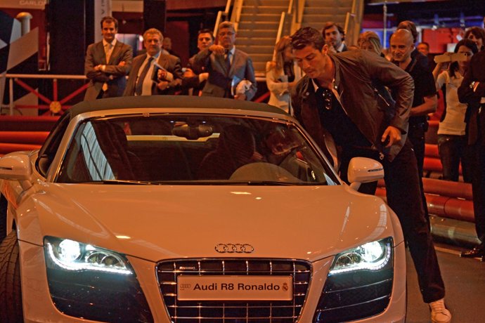 Cristiano Ronaldo En Un Acto Promocional
