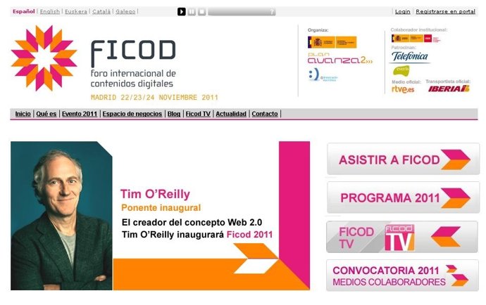 Página Web De Ficod 2011