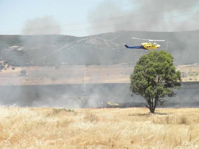 Incendio En Brazatortas  