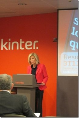 La Consejera Delegada De Bankinter, María Dolores Dancausa