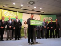 Urkullu llama a trabajar "la paz, la reconciliación y la concordia" tras haber "superado el terrorismo"