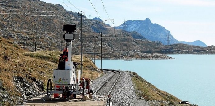 Google Maps, Cámara En Tren