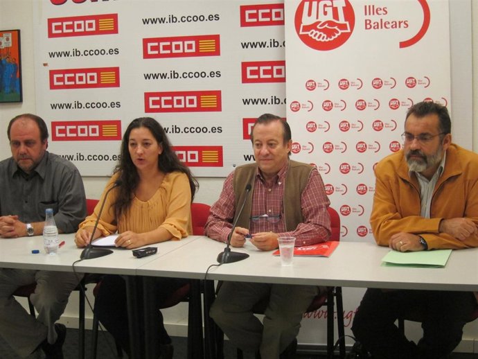 Rueda De CCOO Y UGT