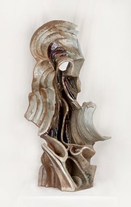 Escultura De La Exposición De Francisco Espinoza