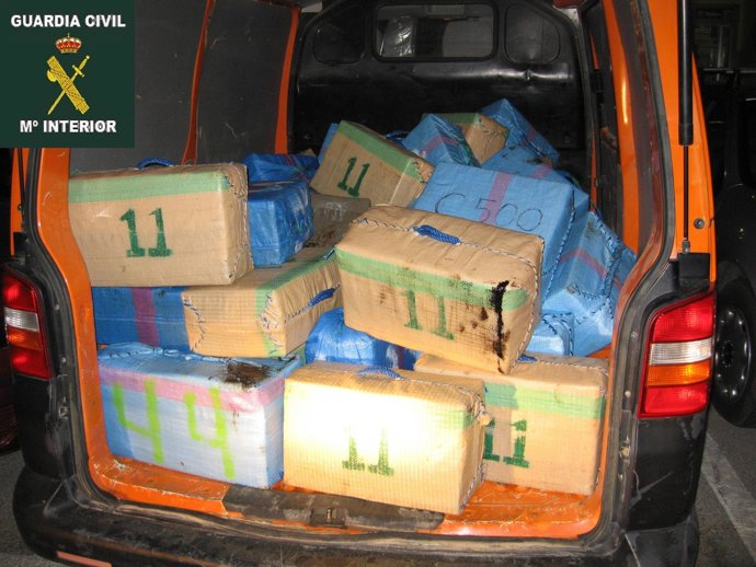 Droga Intervenida Por La Guardia Civil