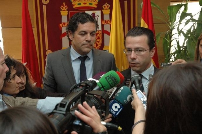 Juárez Y Lasquetty Tras La Reunión