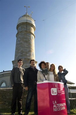 Presentación De Los Candidatos De Upyd En El Faro De Cabo Mayor