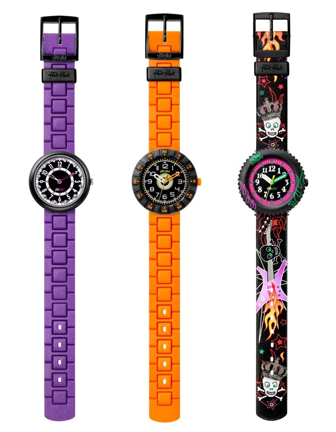 Relojes Flik Flak Para Halloween 