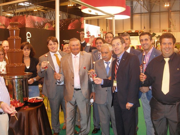 Miembros De Freshuelva En Fruit Attraction.         