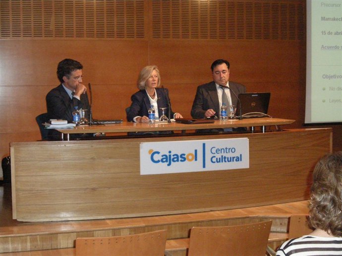 La Vicepresidenta De La Cámara De Cuentas De Andalucía, María José Camilleri