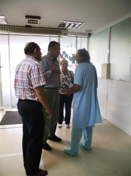 El Alcalde, Honorato Algado, Se Traslada Al Hospital Para Visitar A Los Heridos