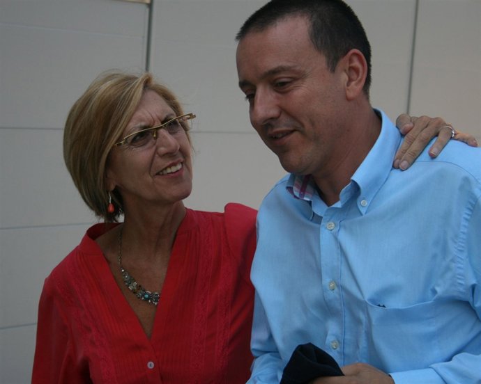 Rosa Díez Y Candidato Cartagena