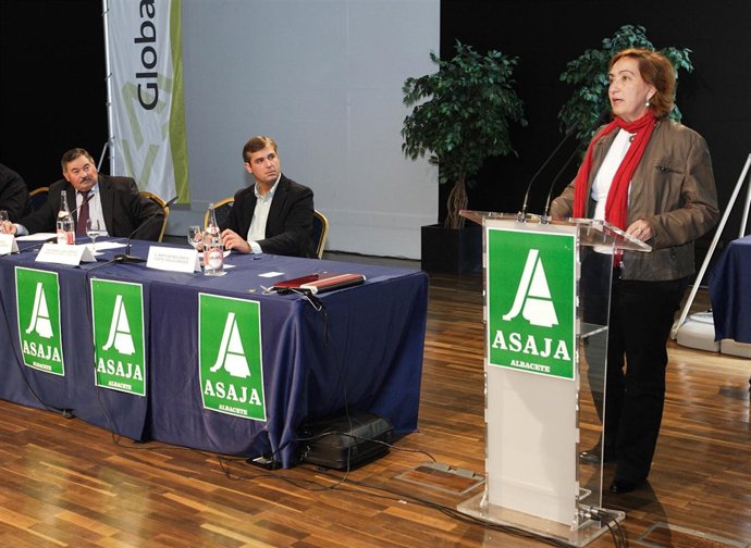 Albacete,  21-10-2011.  - La Consejera De Agricultura De La Junta De Comunidades