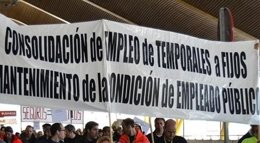 Manifestación En Barajas