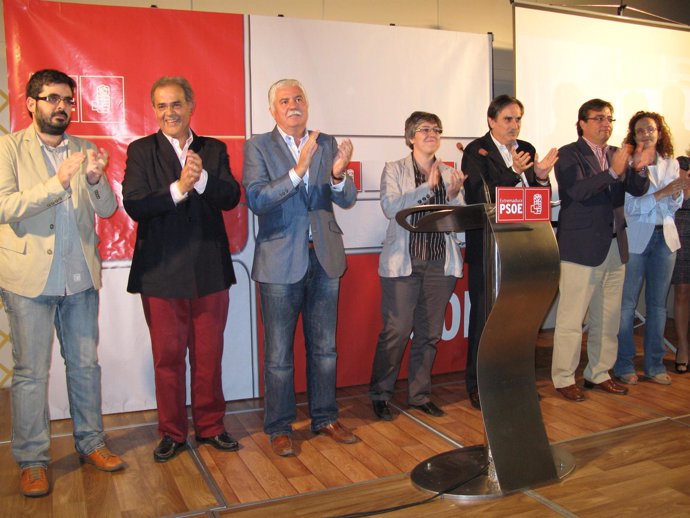 Mitin Del PSOE En Cáceres