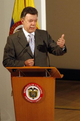 El Presidente Juan Manuel Santos