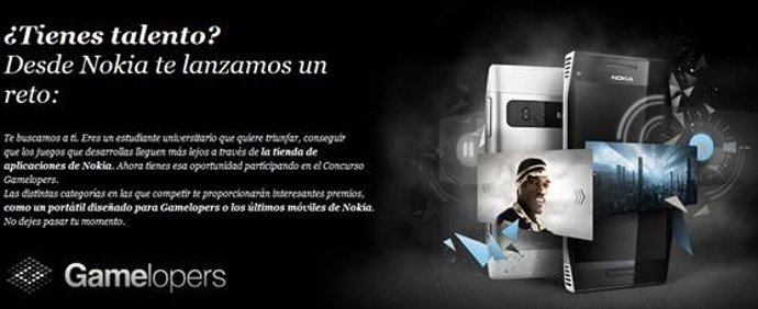 Promoción Del Concurso Gamelopers Por Nokia 