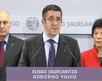 El lehendakari cree que el final de ETA llegará "cuando entregue las armas", 