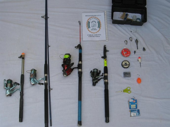 Útiles De Pesca Intervenidos