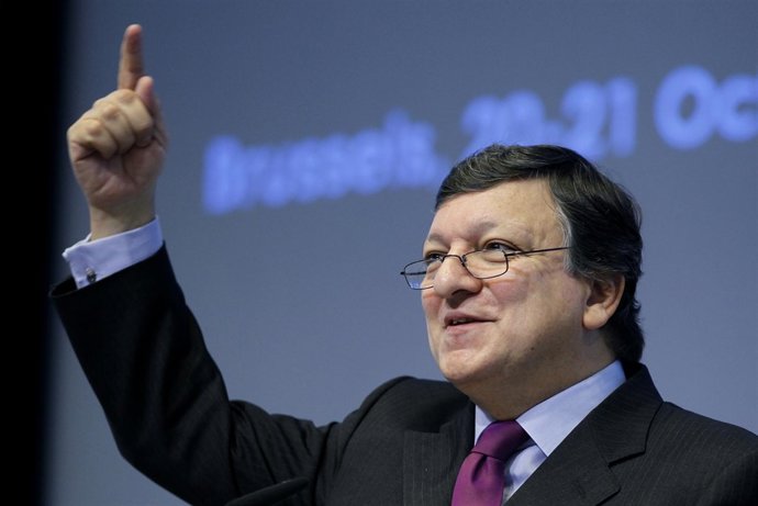 El Presidente De La Comisión Europea, José Manuel Durao Barroso