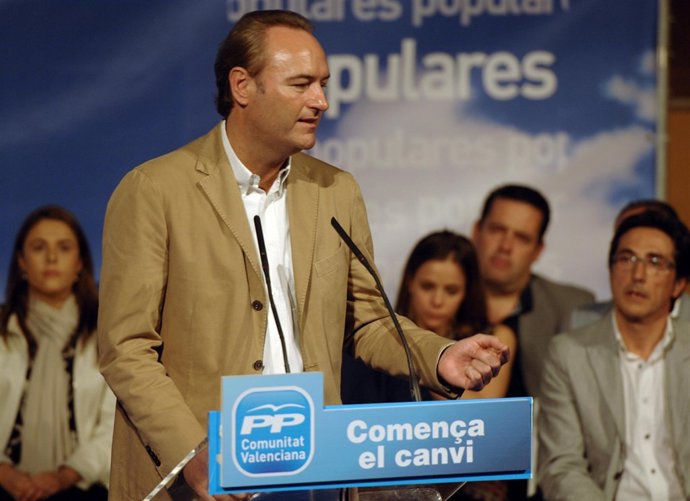 Alberto Fabra Durante Su Intervención En El Acto De Presentación De Candidatos