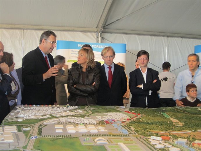 Ana Isabel Mariño Visita El Desarrollo Urbanístico De Valdebebas