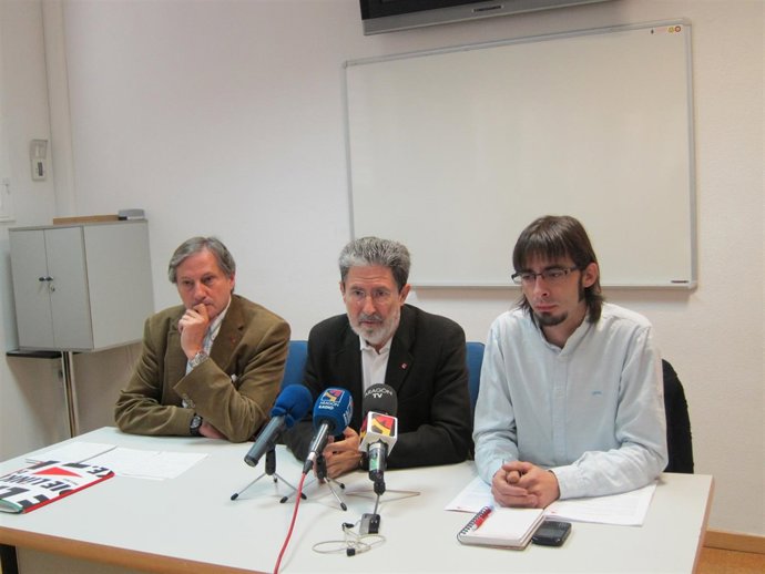 Willy Meyer, Alfonso Barrena Y Raúl Álvarez