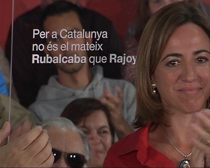 La Candidata Del PSC, Carme Chacón