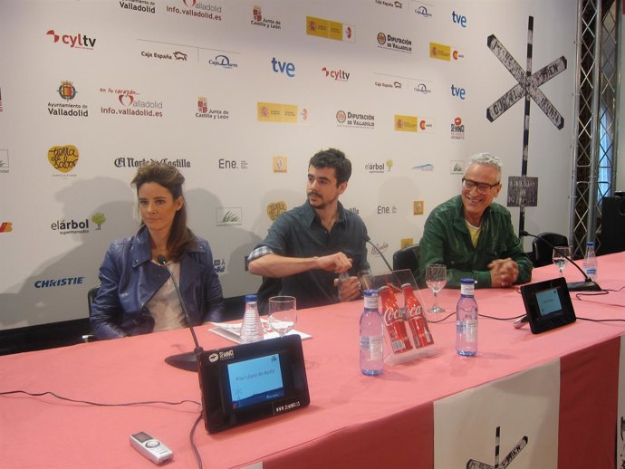 Pilar López De Ayala, Javier Drolas Y Lluis Miñarro En Seminci