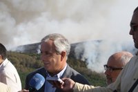 Pachi Vázquez acusa á Xunta dunha xestión "catastrófica" nos incendios