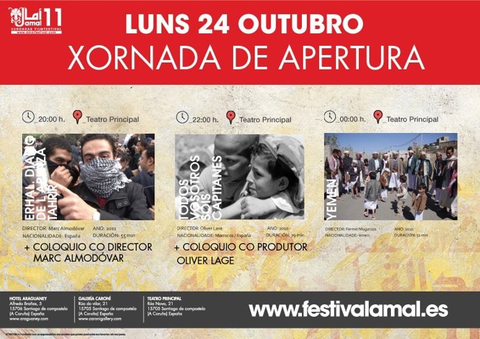 Cartel De La Jornada De Apertura De Amal