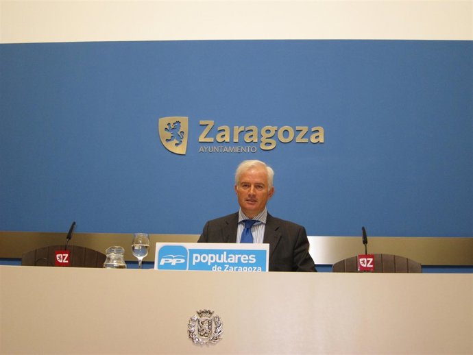 El Portavoz Del PP En El Ayuntamiento De Zaragoza, Eloy Suárez