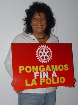 La Cantante Canaria Rosana Colabora En La Lucha Contra La Polio