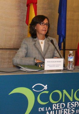 La Ministra De MARM, Rosa Aguilar