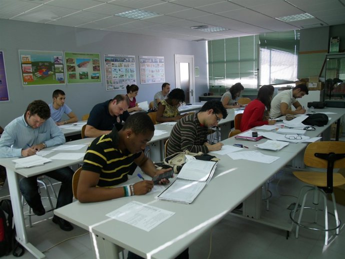 Alumnos de la Escuela Almadén UCLM 